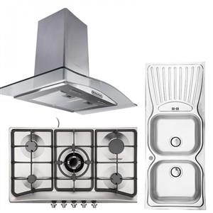 هود، گاز، سینک