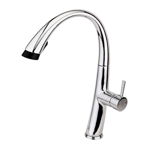 شیر آشپزخانه شلنگدار شیرآلات بهداشتی قهرمان مدل موج